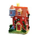 1 pcs Mini Resin Villa Statue DIY Moss Micro Landscape Decoration Garden
