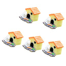 Durable Micro Landscape Miniature Dollhouse Animal Rabbit Home Statue Bonsai Figurine Garden Decor Ornaments