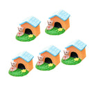 Durable Micro Landscape Miniature Dollhouse Animal Bear Home Statue Bonsai Figurine Garden Decor Ornaments