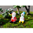 DIY Decorations Resin Garden Micro Landscape Ornaments Christmas Set of 3