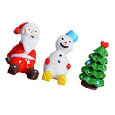 DIY Decorations Resin Garden Micro Landscape Ornaments Christmas Set of 3