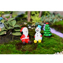 DIY Decorations Resin Garden Micro Landscape Ornaments Christmas Set of 3