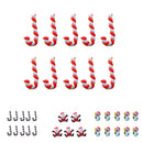 10 pcs Mini Resin Bonsai Micro Landscape Garden DIY Decoration Red Crutch