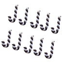 Resin Mini Crutch Micro Landscape Decorations Garden DIY Decor 10 pieces