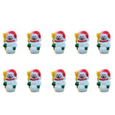 Cute Mini Resin Miniature Garden Micro Landscape Home Garden Snowaman Statue
