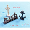 Micro Landscape Ornaments Miniature DIY Bridge Statue Succulents Plant Decor