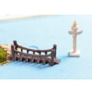 Micro Landscape Ornaments Miniature DIY Bridge Statue Succulents Plant Decor