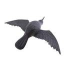 Realistic Decoy Pest Control Garden Scarer Scarecrow Flying Crow