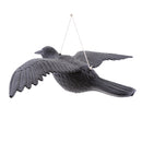 Realistic Decoy Pest Control Garden Scarer Scarecrow Flying Crow