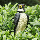Realistic Decoy Pest Control Garden Scarer Scarecrow Shaking Head Falcon