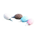 4 Piece Micro Landscape Mini Resin Bonsai DIY Garden Decor Colorful Hedgehog