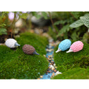 4 Piece Micro Landscape Mini Resin Bonsai DIY Garden Decor Colorful Hedgehog
