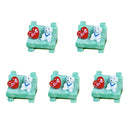 5Piece Micro Landscape Mini Resin Bonsai DIY Flower Pot Decor Green Dog Sofa