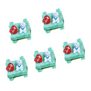 5Piece Micro Landscape Mini Resin Bonsai DIY Flower Pot Decor Green Dog Sofa