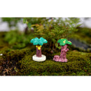 5 Piece Micro Landscape Mini Resin Bonsai DIY Flower Pot Decor Stump Trees