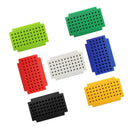 7 Pieces ZY-55 Mini Solderless Breadboard PCB Board Free Solder Test Board
