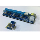 USB 3.0 PCIE Express 1x To 16x Extender Riser Adapter Set Card & Power Cable