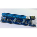 USB 3.0 PCIE Express 1x To 16x Extender Riser Adapter Set Card & Power Cable