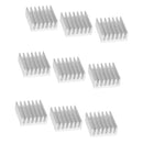9pcs Heat Sink 14x14x5mm Aluminum Cooling Fins Kit for Raspberry pi