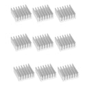 9pcs Heat Sink 14x14x5mm Aluminum Cooling Fins Kit for Raspberry pi