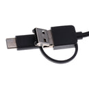 8mm 3 In 1 USB Waterproof Inspection Camera for Android & PC 5m