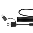 8mm 3 In 1 USB Waterproof Inspection Camera for Android & PC 2m