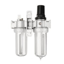SFC300 3 In 1 Air Filter Pressure Regulator Gauge Water/Oil Trap Separator