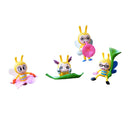 4Pieces Micro Landscape Decor Resin Animal Ornament Garden DIY Bees