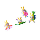 4Pieces Micro Landscape Decor Resin Animal Ornament Garden DIY Bees