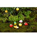 Durable Micro Landscape Resin Miniature Fruit Ornament Garden DIY Banana Statue Home Garden Outdoor Decor Ornaments Pack of 10PCS
