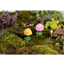 Durable Micro Landscape Resin Miniature Ornament Garden DIY Apple Tree Statue Home Garden Outdoor Decor Pack of 10PCS Green