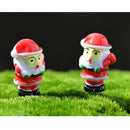 10 Piece Micro Landscape Mini Resin Bonsai Fairy Garden Decor Santa Clause