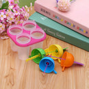 Rabbit Shaped Pop Maker Mold Freezer Ice Popsicle Yogurt Ice Cream Frozen