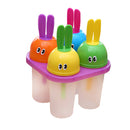 Rabbit Shaped Pop Maker Mold Freezer Ice Popsicle Yogurt Ice Cream Frozen