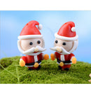 5 Piece Micro Landscape Mini Resin Bonsai Fairy DIY Garden Decor Santa's Hug