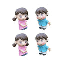 2 Pairs Micro Landscape Mini Resin Bonsai Fairy DIY Garden Decor Lovers