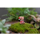 10 Piece Micro Landscape Resin Bonsai Fairy Garden Decor Christmas Bears