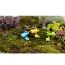 4 Pieces Micro Landscape Decorations Mini Resin Ornament Garden DIY Giraffe