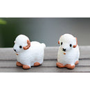 10 Pieces Micro Landscape Decorations Mini Resin Ornament Garden DIY Sheep