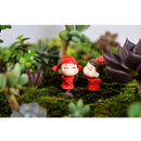 2 Pieces Miniature Resin Bride & Groom Figurine Landscape Pot Bonsai DIY Garden Outdoor Decor
