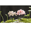 Pack of 5PCS Micro Landscape Decorations Mini Resin Ornament Garden DIY Tree Statue Home Garden Outdoor Decor Accessory
