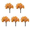 Pack of 5PCS Micro Landscape Decorations Mini Resin Ornament Garden DIY Tree Statue Home Garden Outdoor Decor Accessory