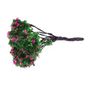 Pack of 5PCS Micro Landscape Decorations Mini Resin Ornament Garden DIY Tree Statue Home Garden Outdoor Decor Accessory
