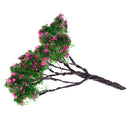 Pack of 5PCS Micro Landscape Decorations Mini Resin Ornament Garden DIY Tree Statue Home Garden Outdoor Decor Accessory