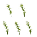 Pack of 5PCS Micro Landscape Decorations Mini Resin Ornament Garden DIY Tree Statue Home Garden Outdoor Decor Accessory