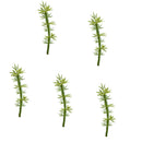 Pack of 5PCS Micro Landscape Decorations Mini Resin Ornament Garden DIY Tree Statue Home Garden Outdoor Decor Accessory