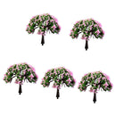 Pack of 5PCS Micro Landscape Decorations Mini Resin Ornament Garden DIY Tree Statue Home Garden Outdoor Decor Accessory