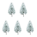 Pack of 5PCS Micro Landscape Decorations Mini Resin Ornament Garden DIY Tree Statue Home Garden Outdoor Decor Accessory