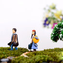 1 Pair Micro Landscape Decorations Mini Resin Ornament Garden DIY Couples