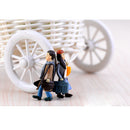 1 Pair Micro Landscape Decorations Mini Resin Ornament Garden DIY Couples